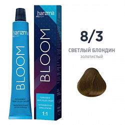 Крем-краска для волос Bloom 8/3 Светлый блондин - золотистый, 100