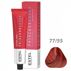 Крем-краска Estel Princess Essex Extra Red 77/55 страстная кармен