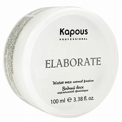 Водный воск нормальной фиксации «Elaborate», 100 мл