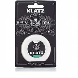 Зубная нить KLATZ BRUTAL ONLY Супер Мята, 65 м