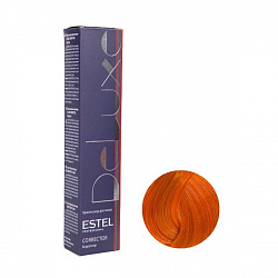 Краска-уход Estel De Luxe 0/44 корректор оранжевый, 60 мл