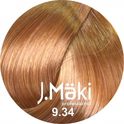 J.Maki Краска для волос 9.34 Золотисто-медный блондин