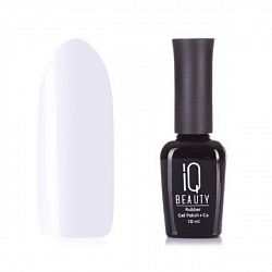 Каучуковый гель-лак IQ BEAUTY с кальцием 10 мл. 101 Super White