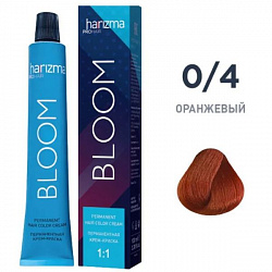 Крем-краска для волос Bloom 0/4 Оранжевый, 100 мл