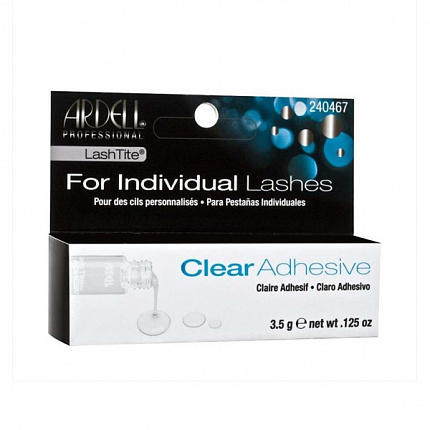 Ardell Lash Tite Adhesive Clear Клей для пучков ресниц прозрачный