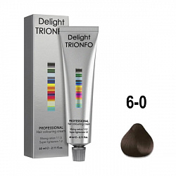 Крем-краска Delight TRIONFO 6-0 Темный русый натуральный 60 мл