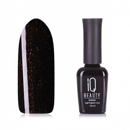 Каучуковый гель-лак с кальцием 10 мл. Influencer, 106 Black jewel