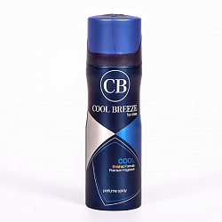 COOL BREEZE Дезодорант спрей мужской Cool, 200 мл.