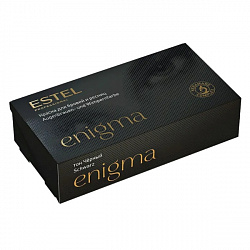 Краска для бровей и ресниц, черный Enigma