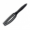 Щетка для волос Fingerbrush Care Iconic Nylon Bristles Black S