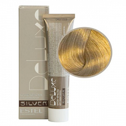 Краска для волосl De Luxe Silver 9/31 блондин золотисто-пепельный