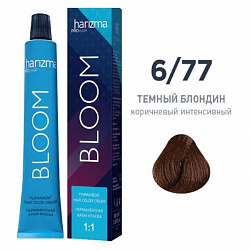 Крем-краска для волос Bloom 6/77 Темный блондин - коричневый инте